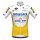 2020 DECEUNINCK QUICK-STEP TdF Fietsshirt Korte Mouw Geel L56MB