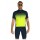 PEARL IZUMI Select LTD Fietskleding Wielershirt Korte Mouw+Korte Fietsbroeken Bib Geel blauw N5DM8