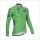 Tour de France le coq sportif 2014 Fietsshirt lange mouw Groen 1389