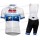 LOTTO SOUDAL European champion 2018 Wielerkleding Set Wielershirt korte mouwen+Fiets Koersbroek D122