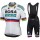 Bora Hansgrohe 2019 Slovak champion Fietskleding Set Fietsshirt Korte Mouw+Korte fietsbroeken Bib 190224017