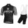 BIANCHI MILANO Davoli Black Fietskleding Set Fietsshirt Korte Mouw+Korte fietsbroeken Bib 190224054