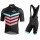 BIANCHI MILANO Nicandro Black Fietskleding Set Fietsshirt Korte Mouw+Korte fietsbroeken Bib 190224067