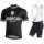 BIANCHI MILANO New Pride black Fietskleding Set Fietsshirt Korte Mouw+Korte fietsbroeken Bib 190224097