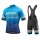2019 Giant Race Day Blue Fietskleding Set Fietsshirt Korte Mouw+Korte fietsbroeken Bib 190224111