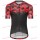 Bioracer Spitfire Fishbone Rood 2018 Wielershirt korte mouwen 18A0089