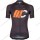Cipollini Prestige Zwart oranje Wielershirt korte mouw 18C10299