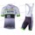 2018 Team Fortuneo Samsic Wielerkleding Set Wielershirt korte mouwen+Fiets Koersbroek D126