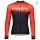 2019 Scott-RC PRO zwart-rood Fietsshirt lange mouw Winter Sn72N