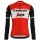 Trek Segafredo 2019 rood Fietsshirt lange mouw 00zEM