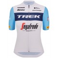 TREK-SEGAFREDO damesteam 2023 fietsset (jersey lange rits + fietsbroek) professioneel wielerteam
